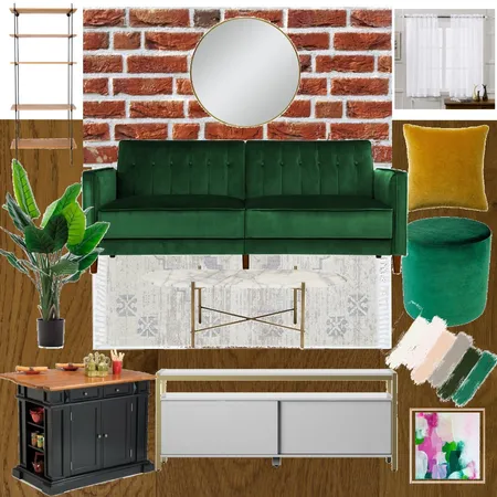 EdCor Chic Living Space Interior Design Mood Board by ooghedo on Style Sourcebook