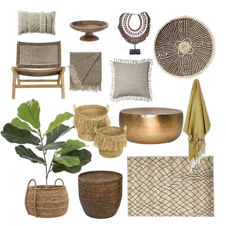 Tribal Vibes Interior Design Mood Board by astridwong on Style Sourcebook