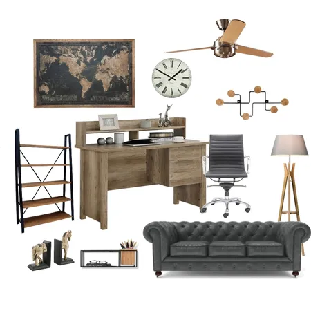 study Interior Design Mood Board by ZIINK Interiors on Style Sourcebook