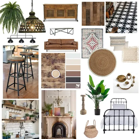 modern rustic moodboard Interior Design Mood Board by viviana on Style Sourcebook