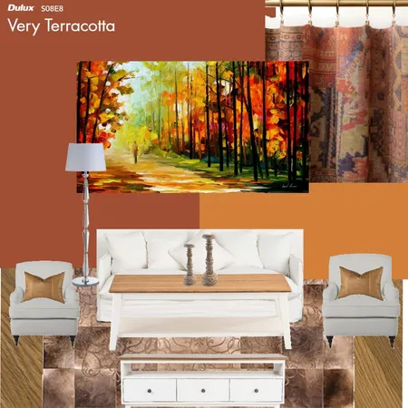Living Room Interior Design Mood Board by cybnova72