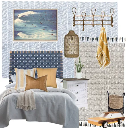 Surfs up kids room Interior Design Mood Board by KH Designed on Style Sourcebook