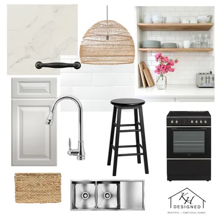 Kitchen makeover Interior Design Mood Board by KH Designed on Style Sourcebook