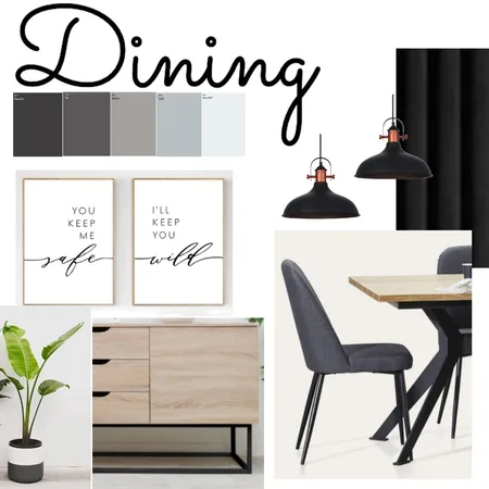 dining Interior Design Mood Board by leticea11