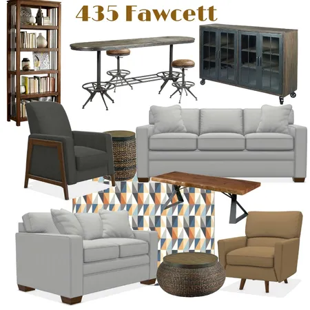 435 fawcett Interior Design Mood Board by SheSheila