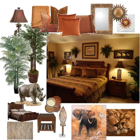 African Mood Board Interior Design Mood Board by smokeline on Style Sourcebook