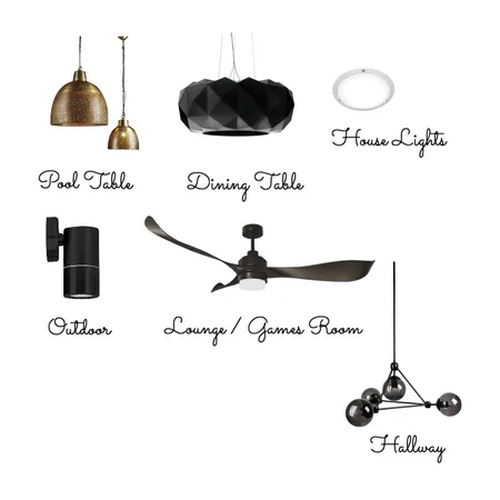 Lighting Interior Design Mood Board by BlueButterfly on Style Sourcebook