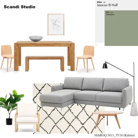 Scandinavian Studio Interior Design Mood Board by PaigeMulcahy16