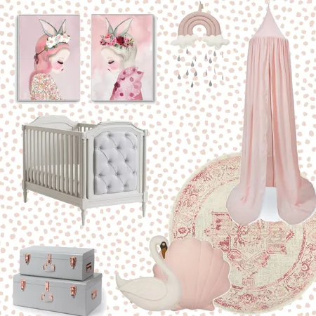 Alexandra Bedroom 1 Interior Design Mood Board by DOT + POP on Style Sourcebook