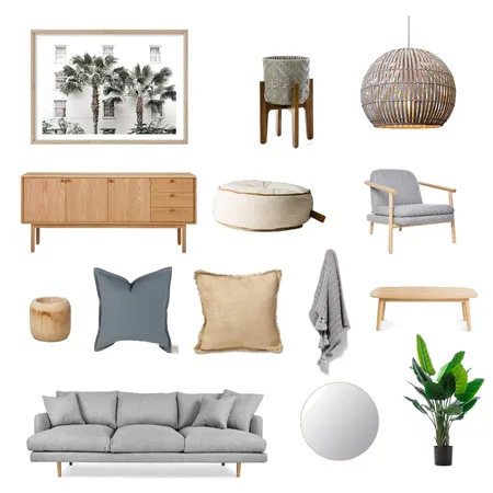 living room Interior Design Mood Board by Six Pieces Interior Design  Qualified Interior Designers, 3D and 2D Elevations on Style Sourcebook
