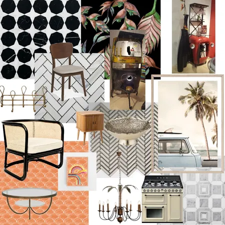 retrô estilo Interior Design Mood Board by miriancastilho on Style Sourcebook