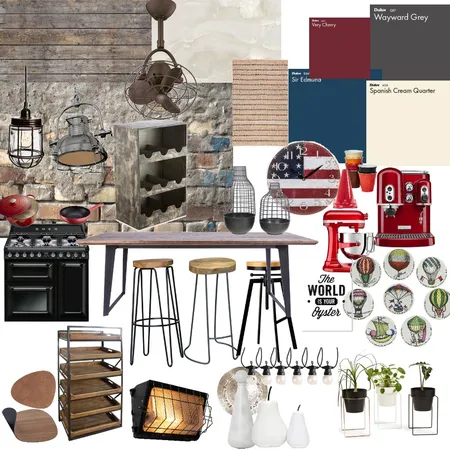 Industrial Moodboard Interior Design Mood Board by miriancastilho on Style Sourcebook