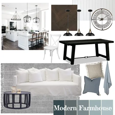 Sash Modern Farmhouse Interior Design Mood Board by rachabs on Style Sourcebook