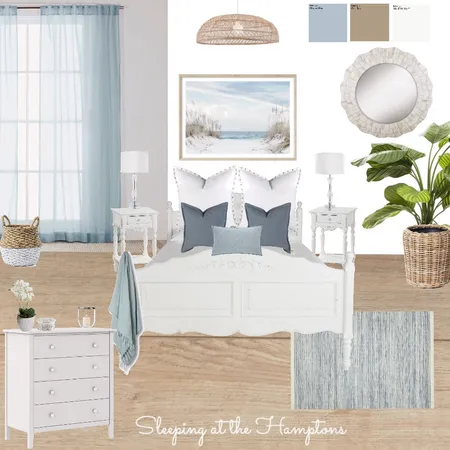 Sleeping at the Hamptons Interior Design Mood Board by KarinaB on Style Sourcebook