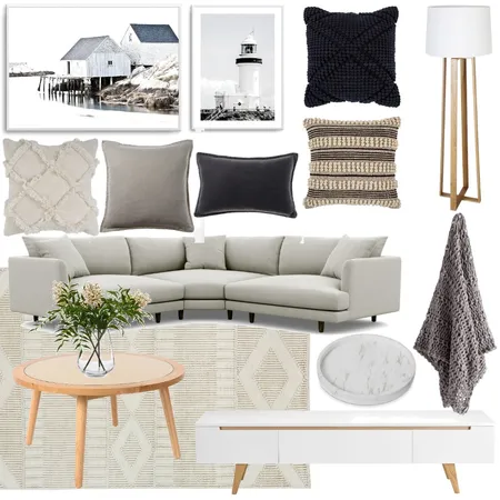 Lounge Room Interior Design Mood Board by Meg Caris on Style Sourcebook