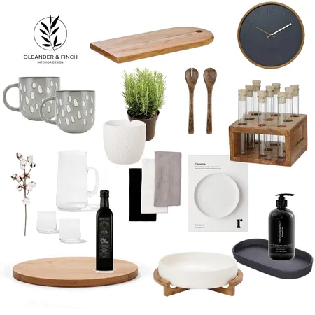 Pekina kitchen Interior Design Mood Board by Oleander & Finch Interiors on Style Sourcebook