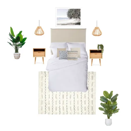 Teagan Bedroom Interior Design Mood Board by kristellejade