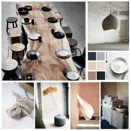 Wabi Sabi Moodboard Interior Design Mood Board by anarcay on Style Sourcebook