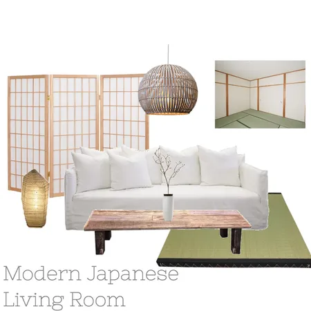 Japanese Living Interior Design Mood Board by interior.kayo on Style Sourcebook