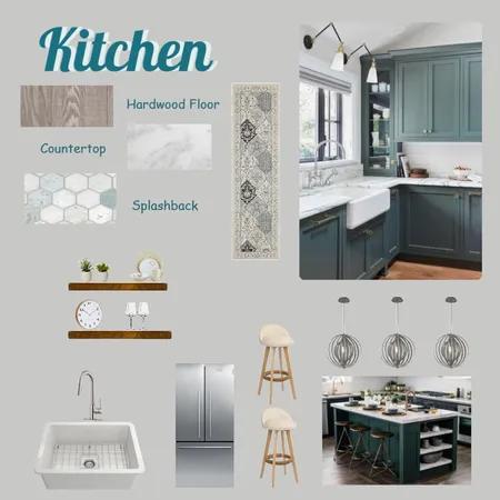 Kitchen Interior Design Mood Board by Sofi.baxter