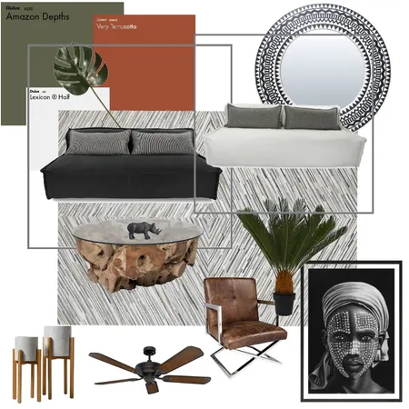 Sagar Living Room Interior Design Mood Board by VanessaTawa on Style Sourcebook