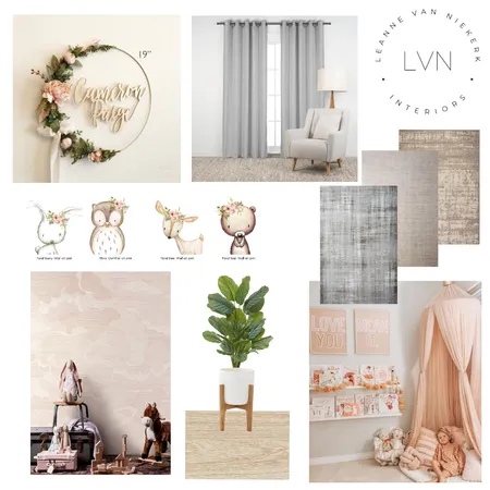 House Da Costa - nursery decor 2 Interior Design Mood Board by LVN_Interiors on Style Sourcebook