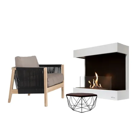 Lareira Etanol Clearfire Interior Design Mood Board by RitaVictorino