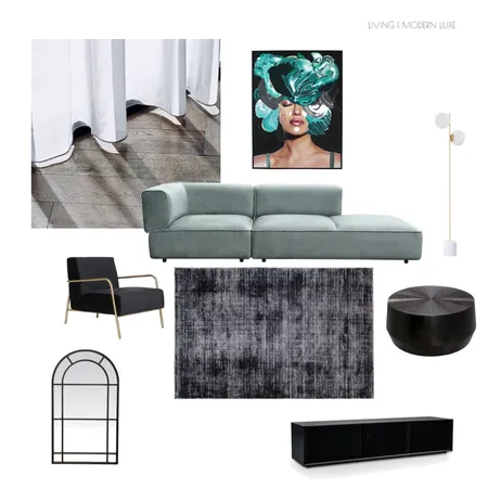 LIVING | MODERN LUXE Interior Design Mood Board by laurenmanning on Style Sourcebook