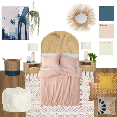 Boho bedroom Interior Design Mood Board by CedricB on Style Sourcebook