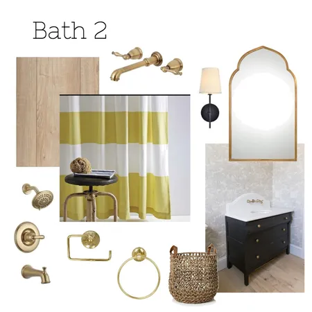 Bath 2 Interior Design Mood Board by BrookeGauthier on Style Sourcebook