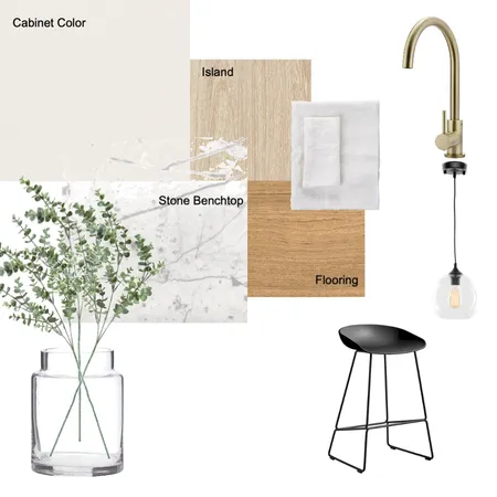 Warm modern kitchen Interior Design Mood Board by DekonKr