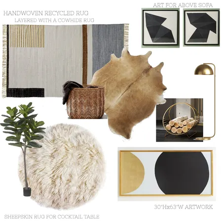wolf basement 2 Interior Design Mood Board by JoCo Design Studio
