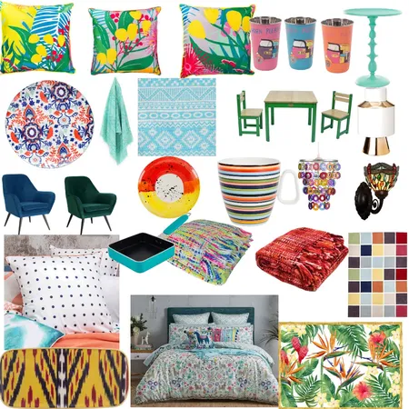 mood board memphis Interior Design Mood Board by ozi098 on Style Sourcebook