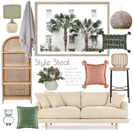 Modern Coastal Style Interior Design Mood Board by Lisa Hunter Interiors on Style Sourcebook