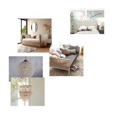 Guest Bedroom Interior Design Mood Board by marnibrooke