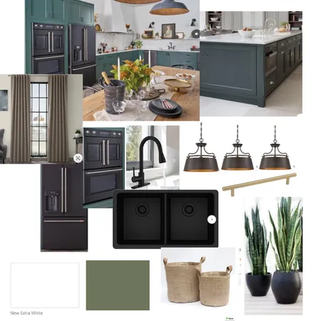 kitchen room Interior Design Mood Board by manishkerran