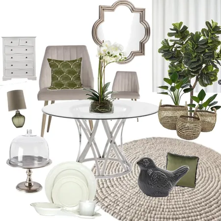 Dining area Interior Design Mood Board by Denise Pinot