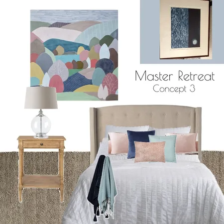 Warwick St Project - Master Retreat 4 Interior Design Mood Board by Blush Interior Styling
