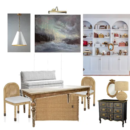 Swan Street Dining Room Interior Design Mood Board by JuliaCoates