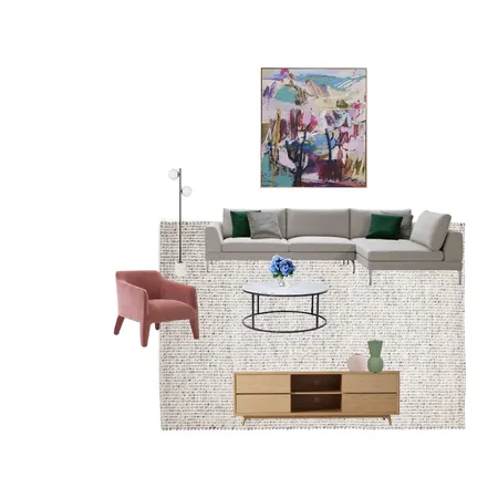 Lynda Living Room Interior Design Mood Board by natlyn