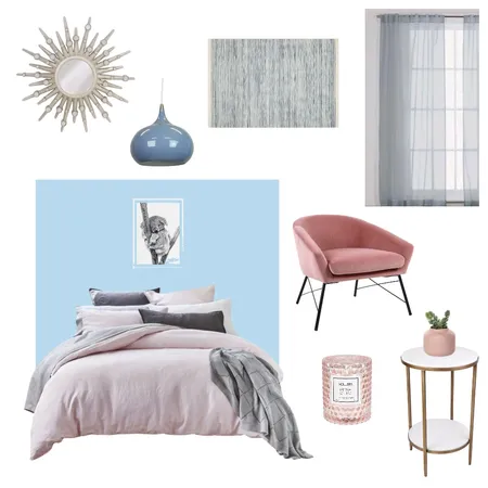 Grecian Inspired Bedroom Interior Design Mood Board by Go Figure Creative Designs on Style Sourcebook