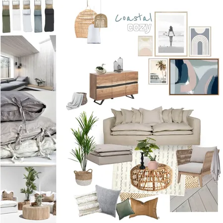 cozy coastal Interior Design Mood Board by Bex MB