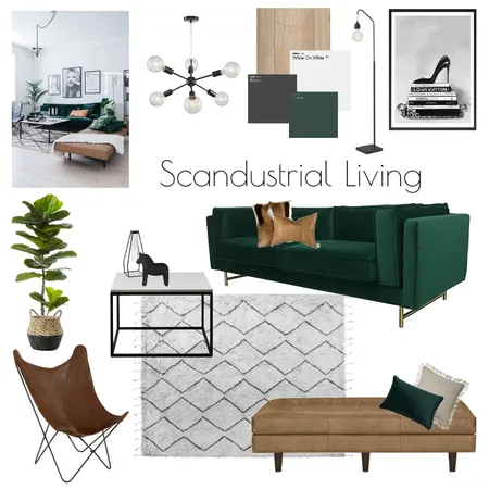 scandi Interior Design Mood Board by TessaT on Style Sourcebook