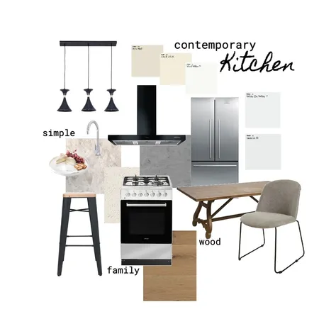 Kitchen Interior Design Mood Board by Blanca Gómez on Style Sourcebook