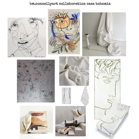 bw Connellyart Interior Design Mood Board by RACHELCARLAND