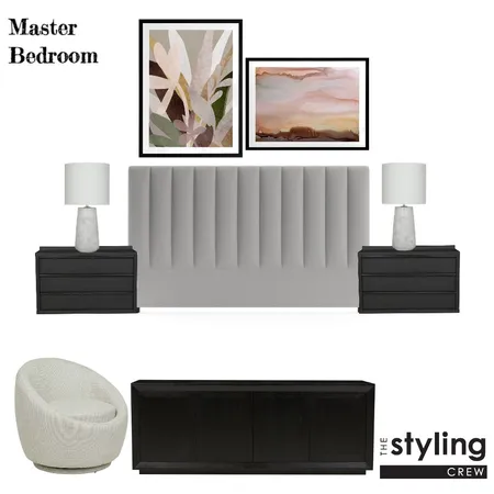 Dawn Bedroom Interior Design Mood Board by The Styling Crew on Style Sourcebook
