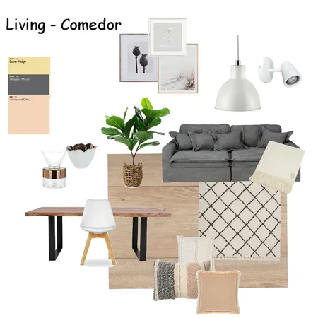Living - Comedor Interior Design Mood Board by Chez Lulú Deco on Style Sourcebook