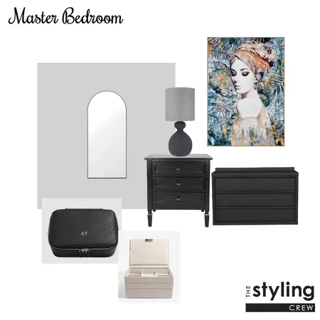 Master Bedroom - 15 Wills Ave, Castle Hill Interior Design Mood Board by The Styling Crew