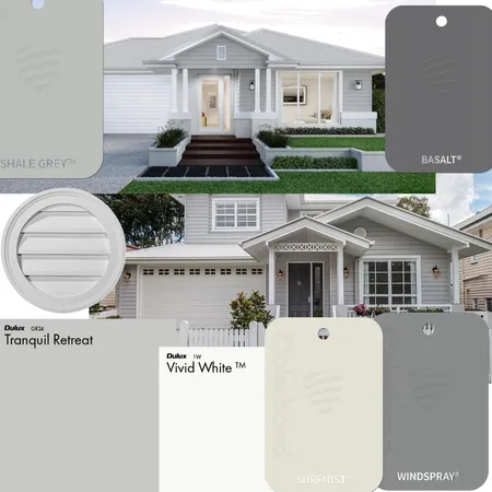 House Exterior Interior Design Mood Board by bemery on Style Sourcebook