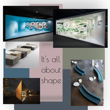 It's all about shape Interior Design Mood Board by ALEXIA VRONTELI Interior + Design